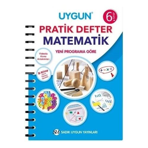 Sadık Uygun 6. Sınıf Matematik Pratik Defter