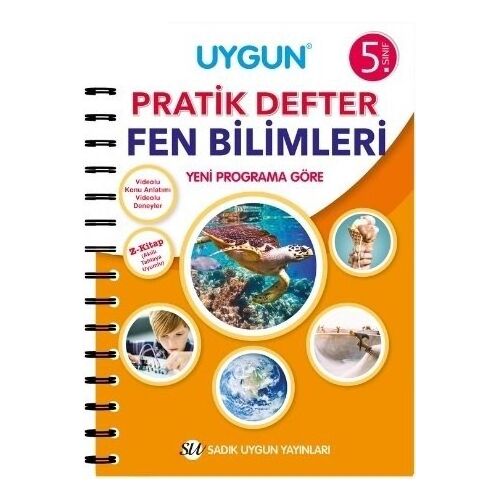 Sadık Uygun 5. Sınıf Fen Bilimleri Pratik Defter