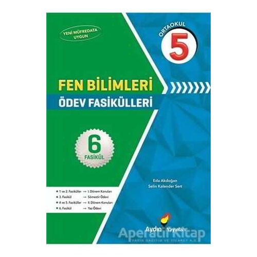 Aydın 5. Sınıf Fen Bilimleri Ödev Fasikülleri