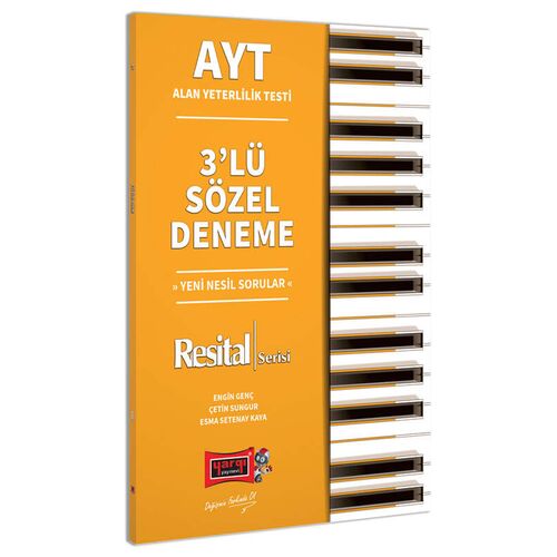 Yargı AYT Resital Serisi 3’lü Sözel Deneme