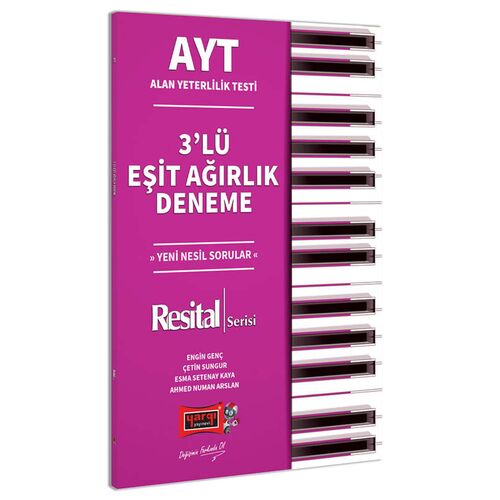 Yargı AYT Resital Serisi 3’lü Eşit Ağırlık Deneme