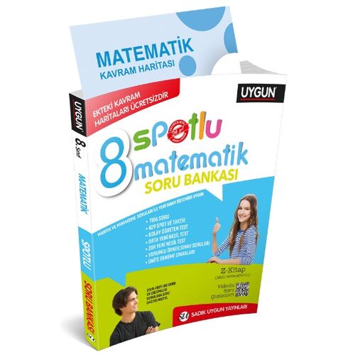 Sadık Uygun 8. Sınıf Matematik Spotlu Soru Bankası