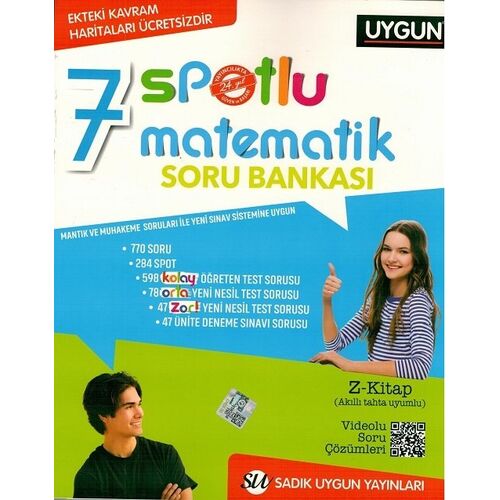 Sadık Uygun 7. Sınıf Matematik Spotlu Soru Bankası