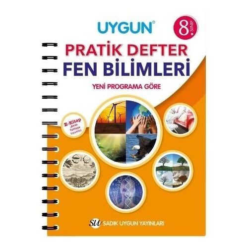 Sadık Uygun 8. Sınıf Fen Bilimleri Pratik Defter