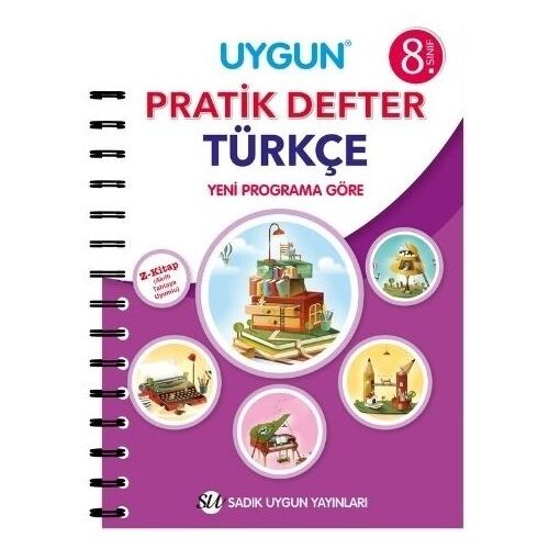 Sadık Uygun 8. Sınıf Türkçe Pratik Defter