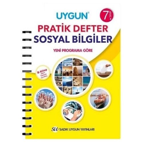 Sadık Uygun 7. Sınıf Sosyal Bilgiler Pratik Defter