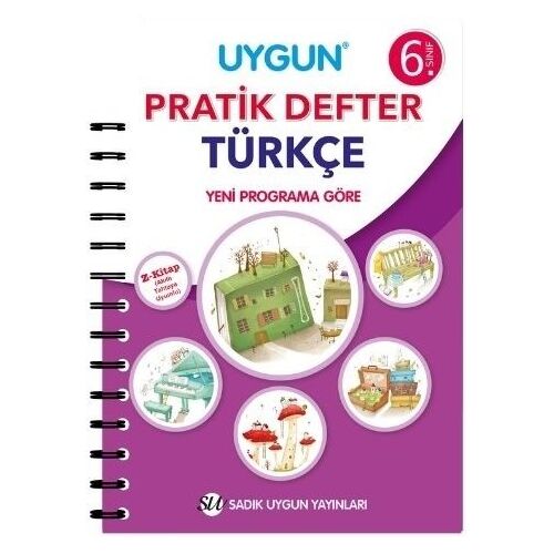 Sadık Uygun 6. Sınıf Türkçe Pratik Defter