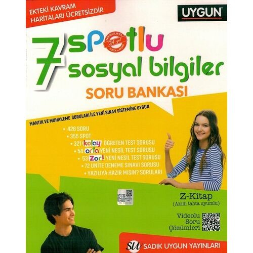 Sadık Uygun 7. Sınıf Sosyal Bilgiler Spotlu Soru Bankası