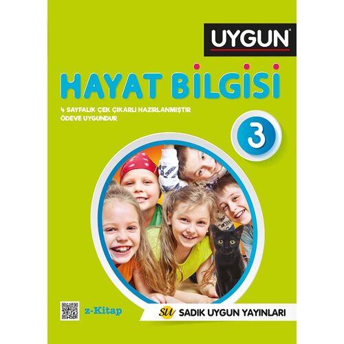 Sadık Uygun 3. Sınıf Hayat Bilgisi Çalışma Kitabı