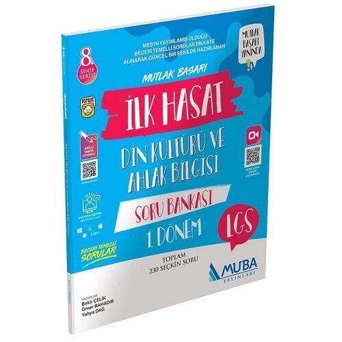 Muba 8. Sınıf LGS Din Kültürü ve Ahlak Bilgisi 1. Dönem İlk Hasat Soru Bankası