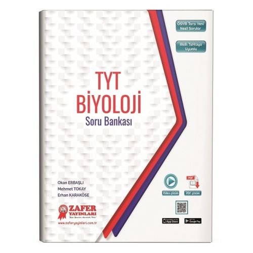 Zafer YKS TYT Biyoloji Soru Bankası Zafer Yayınları