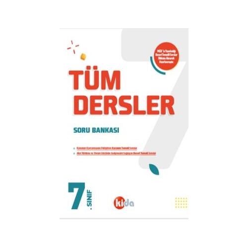 Kida 7. Sınıf Tüm Dersler Soru Bankası