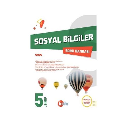 Kida 5. Sınıf Sosyal Bilgiler Soru Bankası