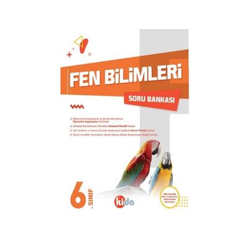 Kida 6. Sınıf Fen Bilimleri Soru Bankası