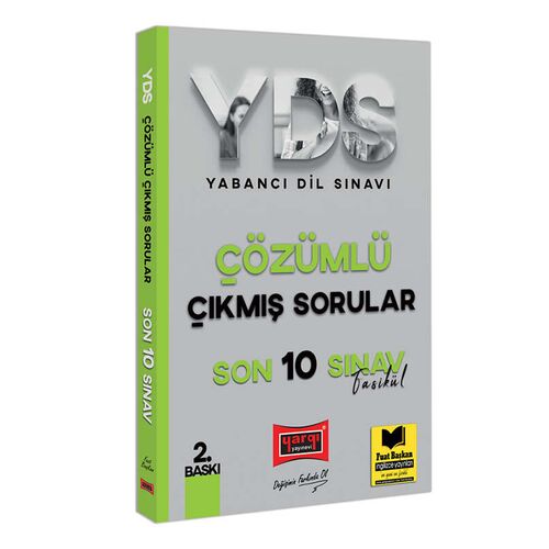 Yargı YDS Çözümlü Son 10 Sınav Fasikül Çıkmış Sorular 2. Baskı