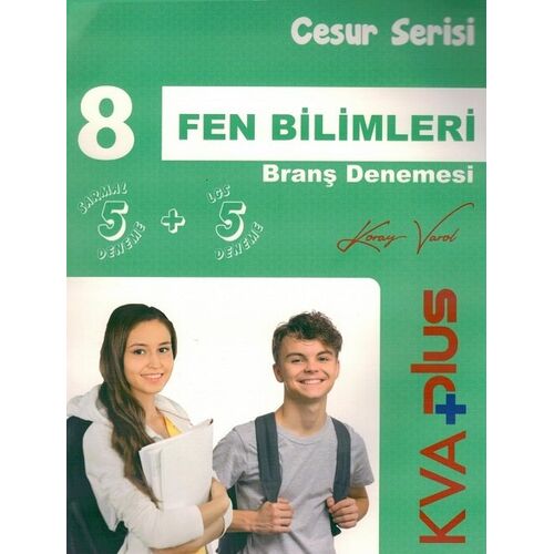 KVA Koray Varol 8. Sınıf Fen Bilimleri Cesur Serisi 10 Deneme