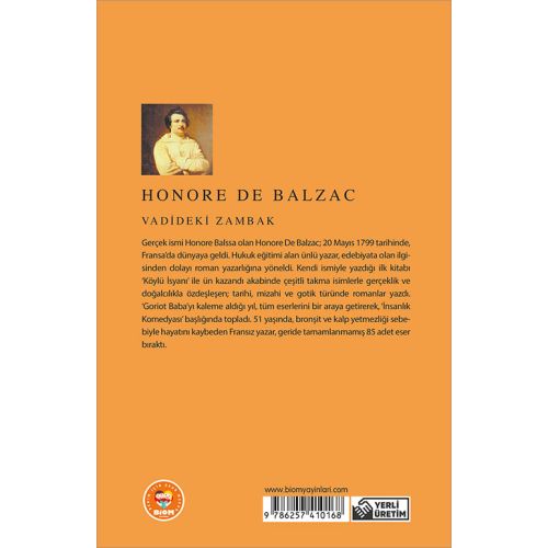 Vadideki Zambak - Honore de Balzac - Biom (Dünya Klasikleri)