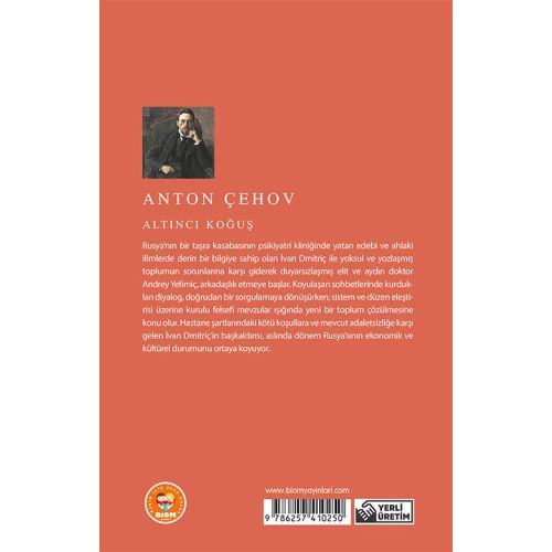 Altıncı Koğuş - Anton Pavloviç Çehov - Biom (Dünya Klasikleri)