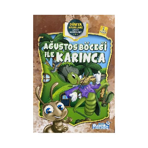 Ağustos Böceği ile Karınca - Mavi Panda