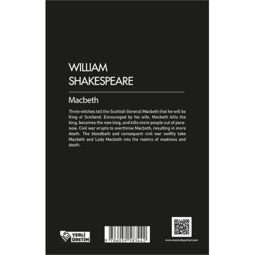 Macbeth - William Shakespeare - (İngilizce) Maviçatı Yayınları