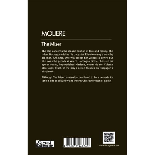 The Miser - Moliere - (İngilizce) Maviçatı Yayınları
