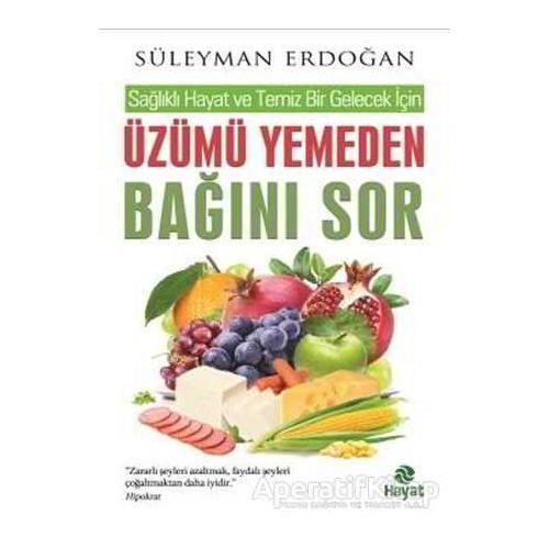 Üzümü Yemeden Bağını Sor - Süleyman Erdoğan - Hayat Yayınları