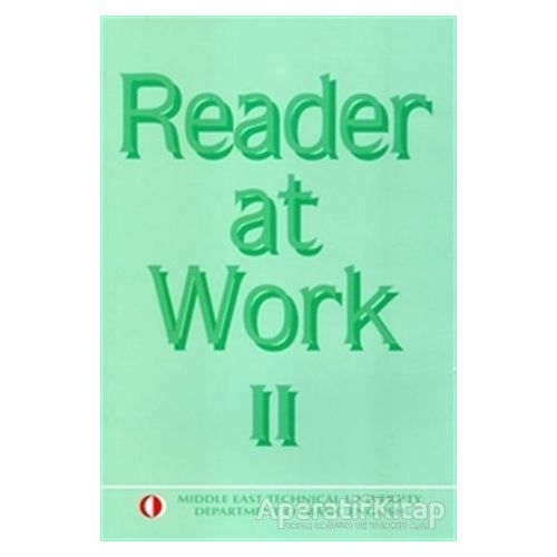 Reader at Work 2 - Kolektif - ODTÜ Geliştirme Vakfı Yayıncılık
