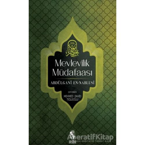 Mevlevilik Müdafaası - Abdülgani en-Nablusi - İnsan Yayınları