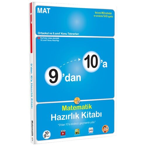 Tonguç Akademi 9’dan 10’a Matematik Hazırlık Kitabı