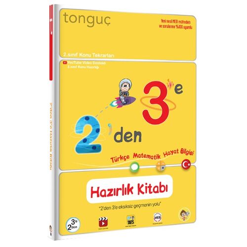 Tonguç Akademi 2’den 3’e Hazırlık Kitabı