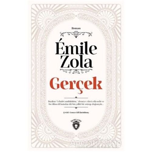 Gerçek - Emile Zola - Dorlion Yayınları