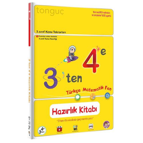 Tonguç Akademi 3’ten 4’e Hazırlık Kitabı