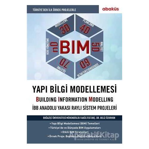 BIM - Yapı Bilgi Modellemesi - Beliz Özorhon - Abaküs Kitap