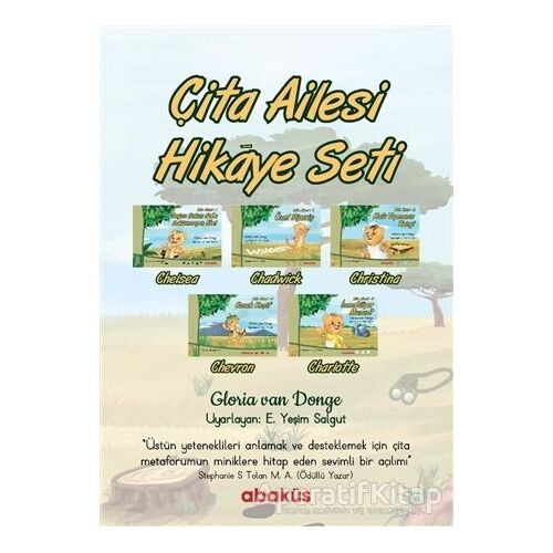 Çita Ailesi Hikaye Seti (5 Kitap Takım) - Gloria Van Donge - Abaküs Kitap