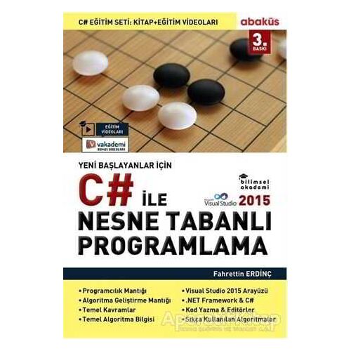 C# ile Nesne Tabanlı Programlama - Fahrettin Erdinç - Abaküs Kitap