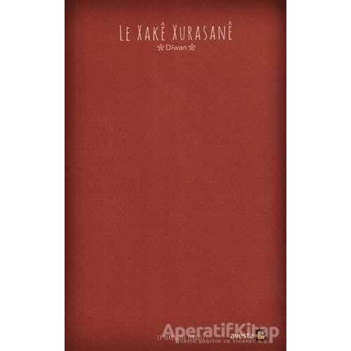 Le Xake Xurasane - Ce’ferquliye Zengeli - Avesta Yayınları