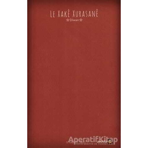 Le Xake Xurasane - Ce’ferquliye Zengeli - Avesta Yayınları