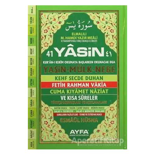 41 Yasin Orta Boy (AYFA050) - Komisyon - Ayfa Basın Yayın