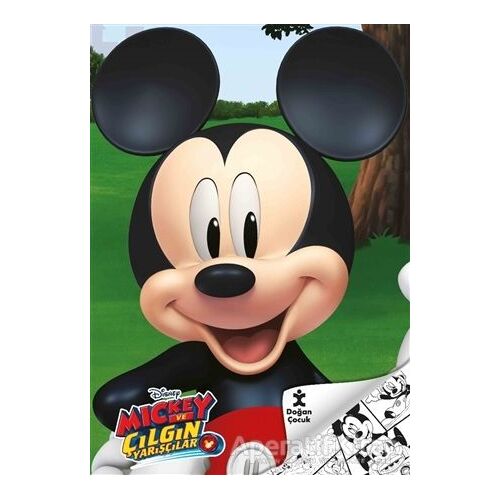 Disney Mickey Yarışları Boyama Kitabı - Kolektif - Doğan Çocuk