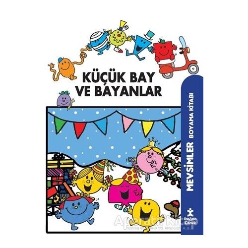 Küçük Bay Ve Bayanlar Mevsimler Boyama Kitabı - Kolektif - Doğan Çocuk