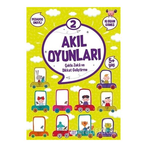 Akıl Oyunları 2 (5+ Yaş) - Kolektif - Dokuz Çocuk