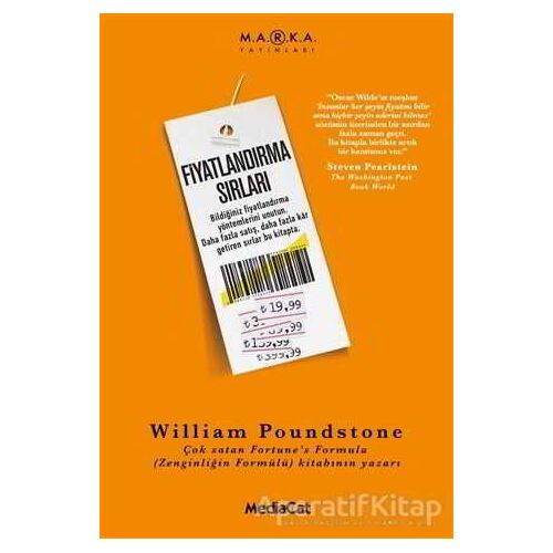 Fiyatlandırma Sırları - William Poundstone - MediaCat Kitapları