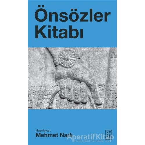 Önsözler Kitabı - Kolektif - Ketebe Yayınları