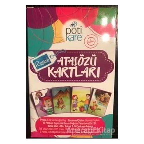 Atasözü Kartları - Kolektif - Pötikare Yayıncılık