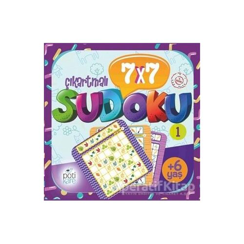 7x7 Sudoku 1 - Kolektif - Pötikare Yayıncılık