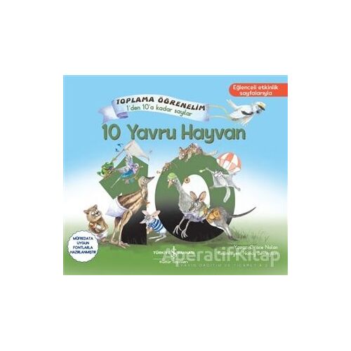 10 Yavru Hayvan - Toplama Öğrenelim 1den 10a Kadar Sayılar