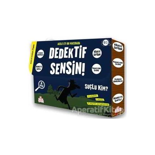 Dedektif Sensin (4 Kitap Takım) - Pronto - Nesil Çocuk Yayınları