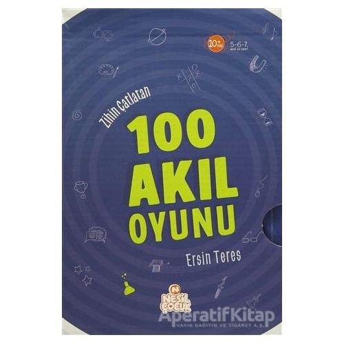 Zihin Çatlatan 100 Akıl Oyunu (5 Kitap Takım) - Ersin Teres - Nesil Çocuk Yayınları