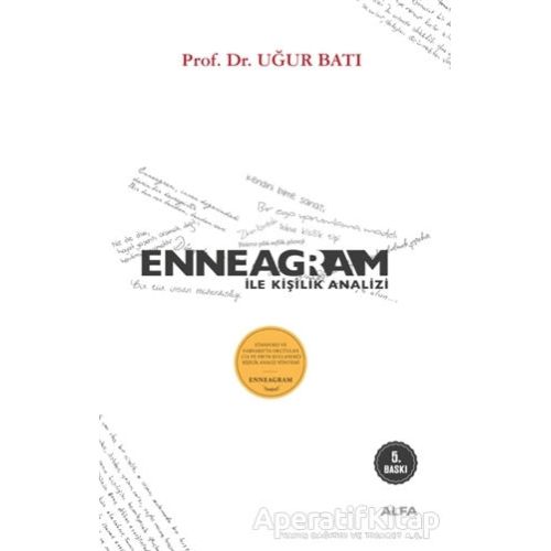 Enneagram ile Kişilik Analizi - Uğur Batı - Alfa Yayınları