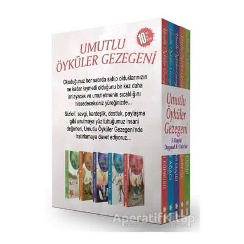 Umutlu Öyküler Gezegeni (5 Kitap Takım Kutulu) - Şehri Madan - Acayip Kitaplar